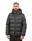 Bomber Puffer Corto Nero