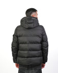 Bomber Puffer Corto Nero