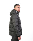 Bomber Puffer Corto Nero