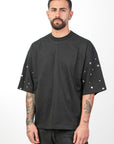 T-Shirt Borchie Nera