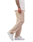 Pantalone Buttons Beige