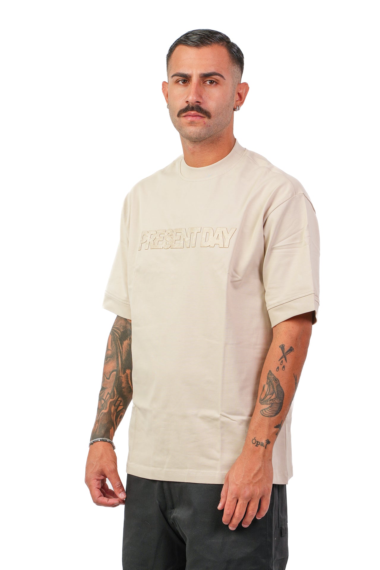 T-Shirt Present Day Beige