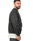 Bomber Zip Nero