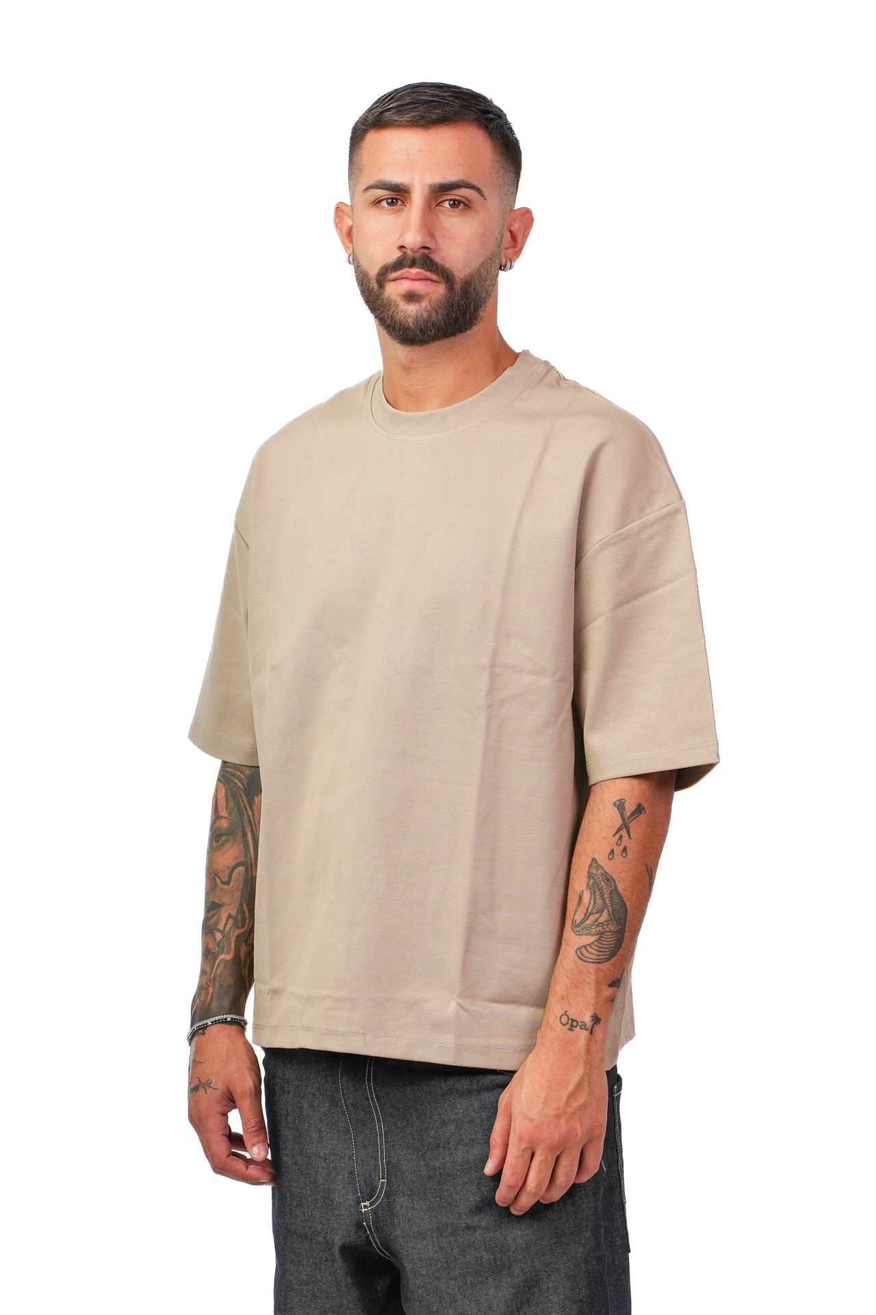 T-Shirt Point Beige