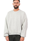 Felpa Crewneck Grigio Chiaro