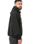 Hoodie Ricamata PD Nera