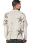 Maglia Double Star Beige