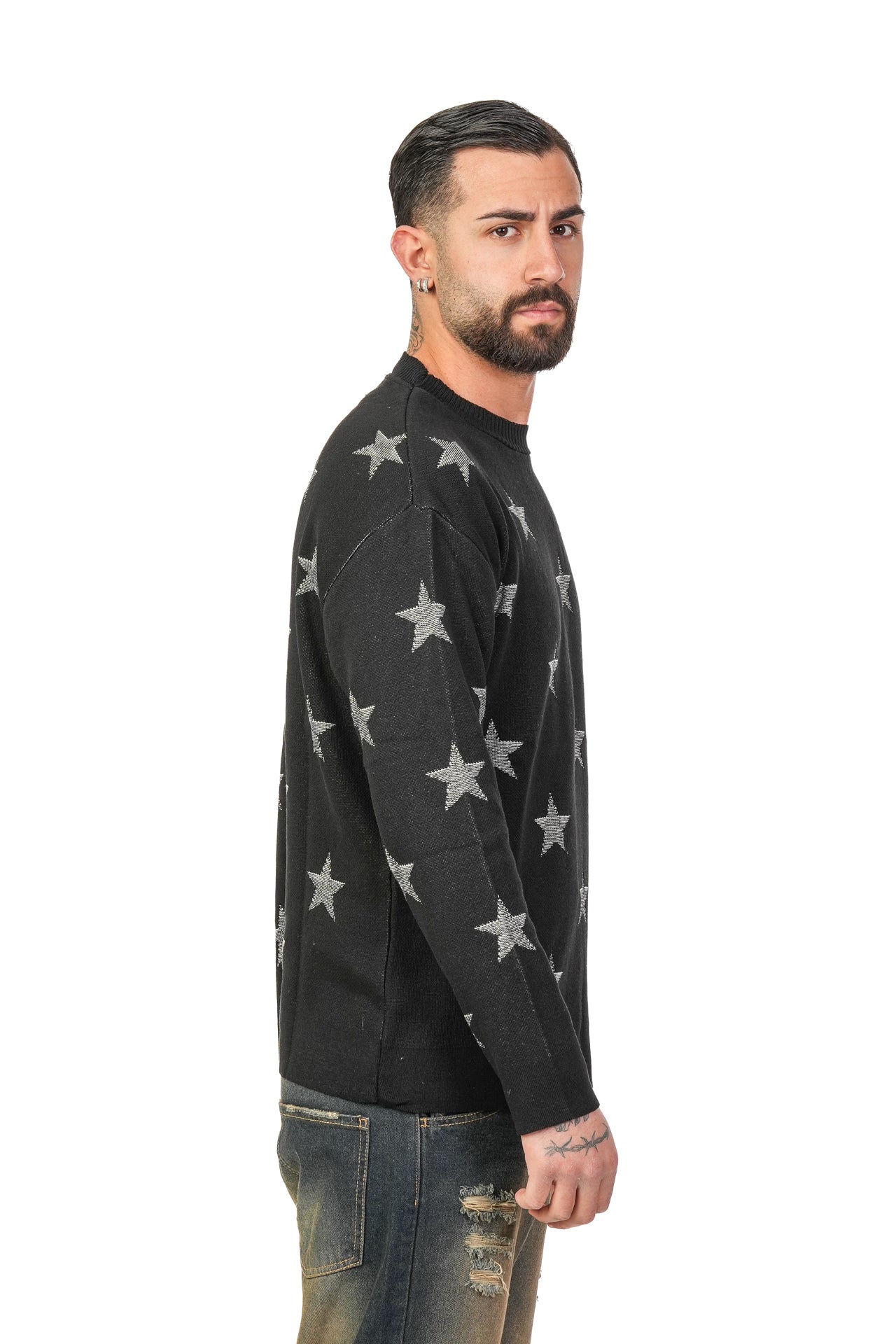 Maglione Filo Star Nero