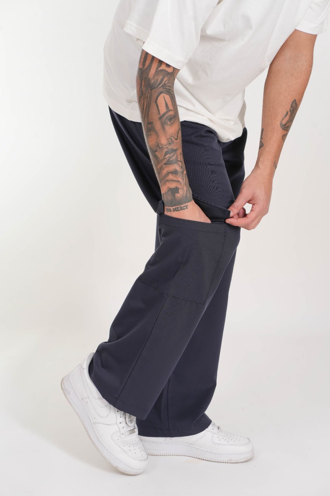 Pantalone Cargo Palazzo Blu