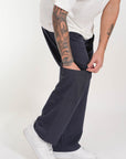 Pantalone Cargo Palazzo Blu